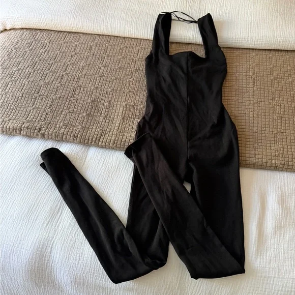 Zara Black Jumpsuit - Picture 2 of 16